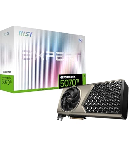 Amazon.com: MSI GeForce RTX 5070 Ti 16G Gaming Trio OC
